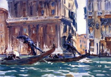 watercolor Works - On the Canal John Singer Sargent watercolor